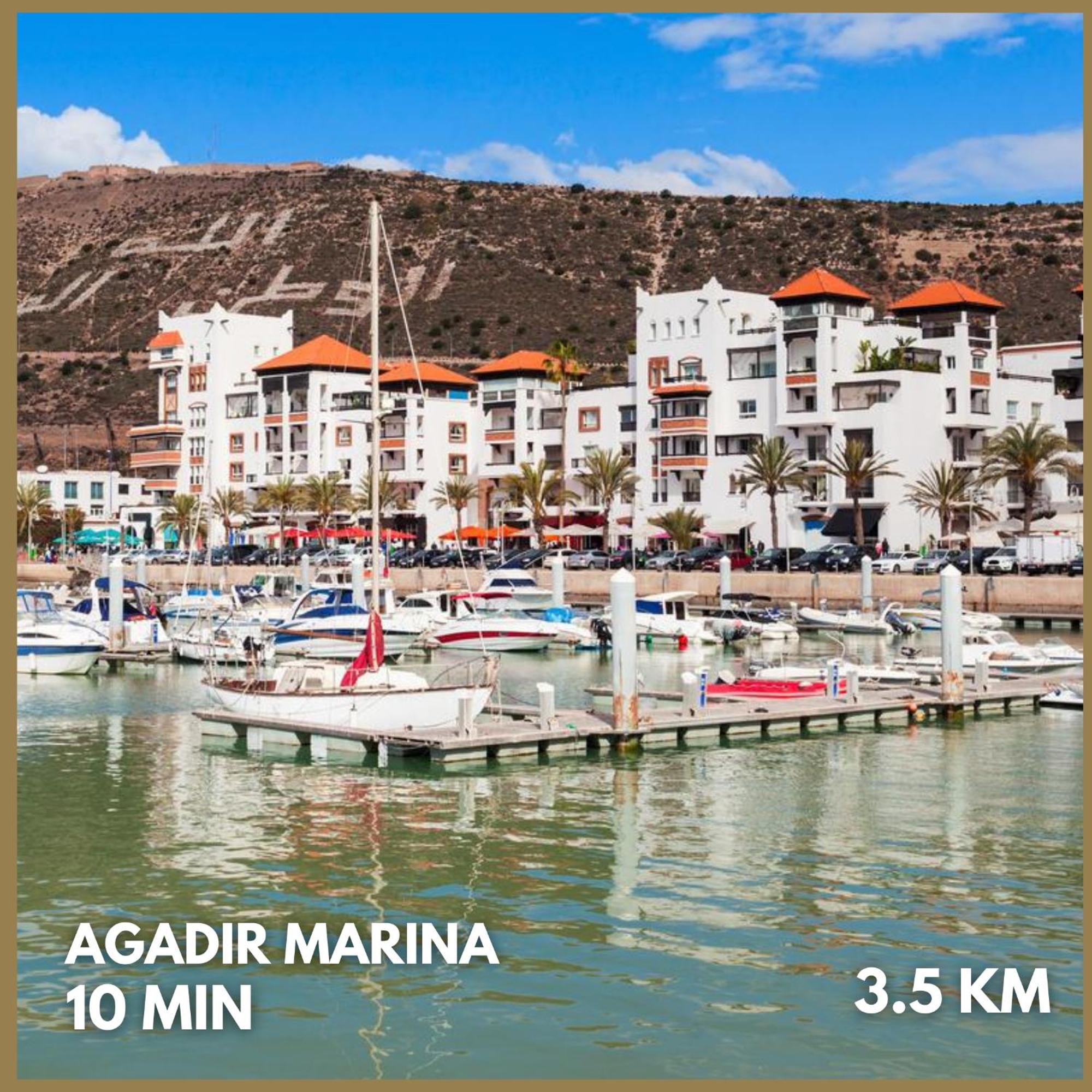 La Casa Boheme - Cozy Bohemian Retreat In Agadir Apartment Екстериор снимка
